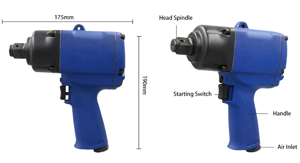 3/4 in. Air Impact Wrench Details