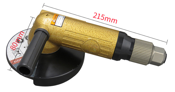 5 inch air angle grinder size