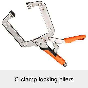 C-clamp locking pliers