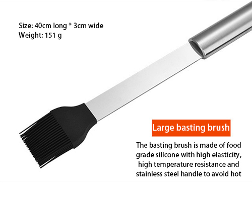 Basting brush of deluxe grill tool set