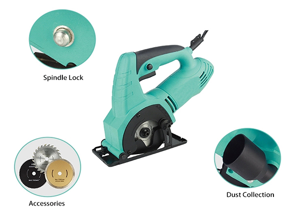 Details of 85mm Electric Circular Saw with Laser, 240V