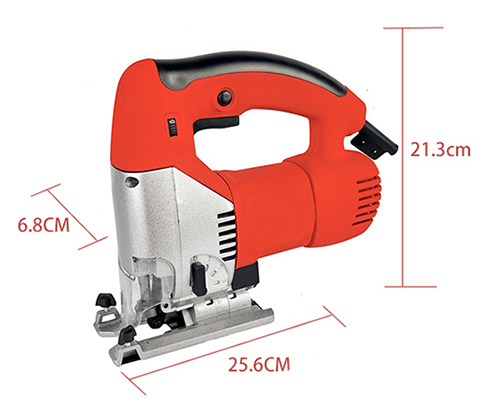 Dimension Drawing of 3.15 Inch Electric Jig Saw, 2.5A