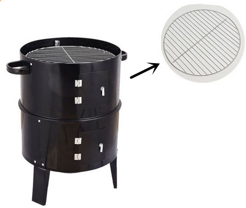 Double layer barbecue net