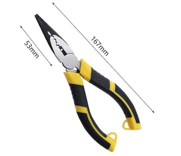 6-inch Long Nose Pliers Dimensions