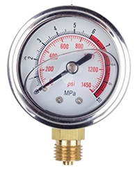 Pressure Gauge of T-3DSY-60 Electric Pressure Test Pump, 6MPa, 1.0 HP