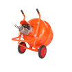 Electric Mini Concrete Mixer Machine, 200L, 110kg