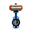 8" (DN200) Pneumatic Wafer Butterfly Valve