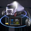 Wireless Truck TPMS with 22 Tire Sensors