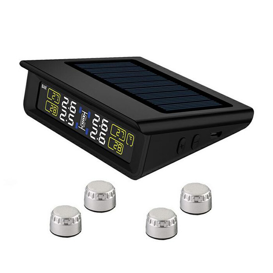 Solar Power Car TPMS with 4 Tire Sensors | Tool.com