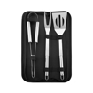 BBQ Grill Tool Set, 3 Piece, Stainless Steel