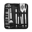 20 Piece Stainless Steel BBQ Utensil Set for Grilling