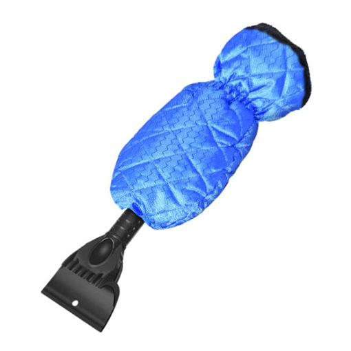 Ice Scraper with Glove, Blue/Black