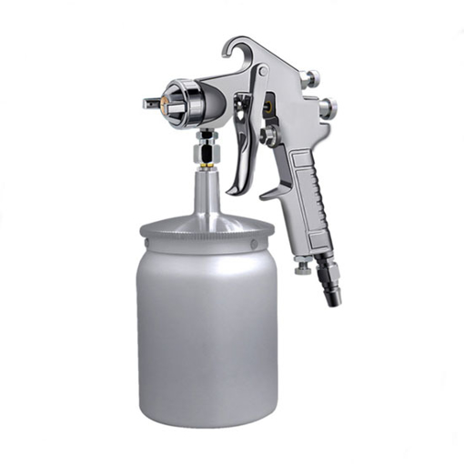 Siphon Air Spray Gun, 600ml, 1.0/1.3/1.5/1.8mm