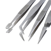 4PCS Stainless Steel Craft Tweezers Set