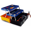 Plastic Cantilever Tool Box with Tray