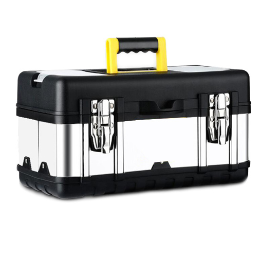 Portable Metal and Plastic Tool Box, 14"/17"/20"