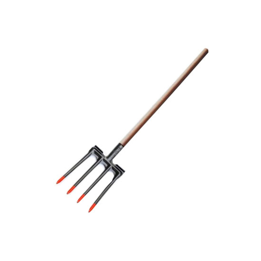 4 Tine Garden Digging Fork, 68 Inch