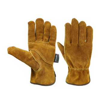 Reinforced Gloves Gifts For Men and Women Garden Gloves For Heavy Work Yard Mechanic Black L 1 Pair Welding Gloves Caltecx Garden Gloves Thorn Proof