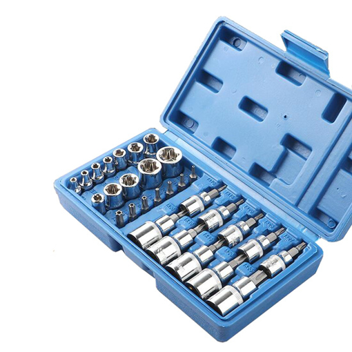 29Piece Torx Bit and External Torx Socket Set