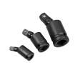 3-Piece Impact U-Joint Socket Adapter Set, 1/4" 3/8" 1/2"