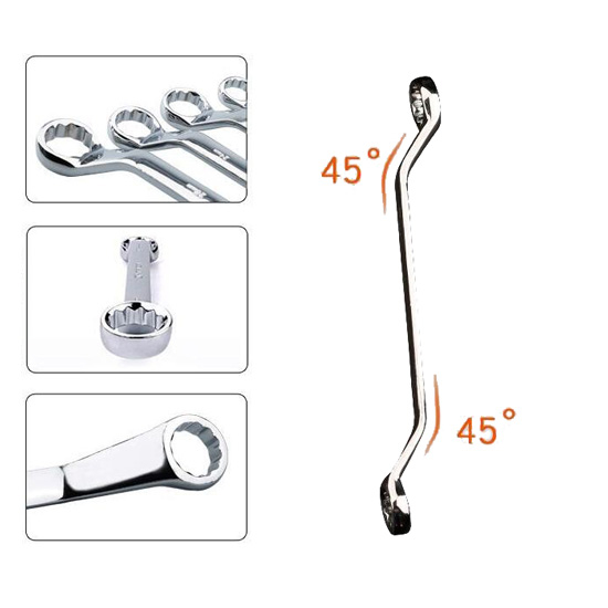 12Point Double Box End Wrench, 6mm x 7mm to 30mm x 32mm