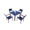 4 Seater/6 Seater Garden Outdoor Table and Chairs