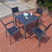 4 Seater/6 Seater Garden Outdoor Table and Chairs