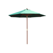 8 FT Outdoor Wood Market Patio Umbrella