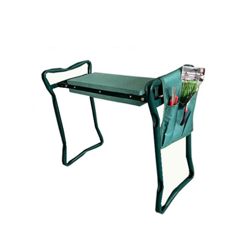 Foldable Garden Kneeler Stool with Pockets