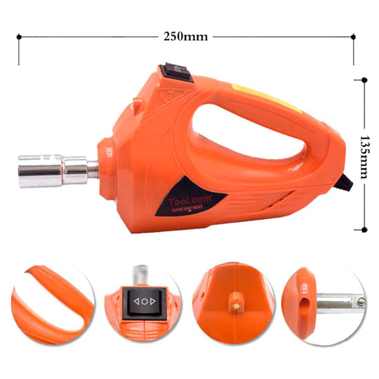 Portable 12V Impact Wrench for Car Tires