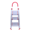 3 Steps Folding Aluminium Ladder with Platform