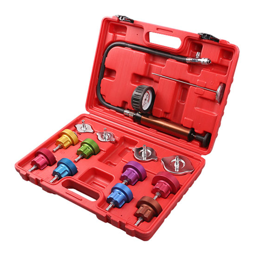 14 Piece Radiator Pressure Tester Kit