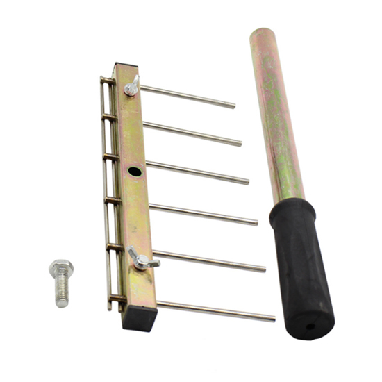 Level Head Rake for Paving Tiling, Stainless Steel | Tool.com