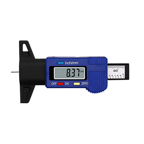 Digital Tire Tread Depth Gauge, Range 025.4mm