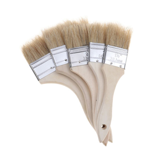 Chip Paint Brush, Bristle, 1/1.5/2/2.5/3/4 Inch