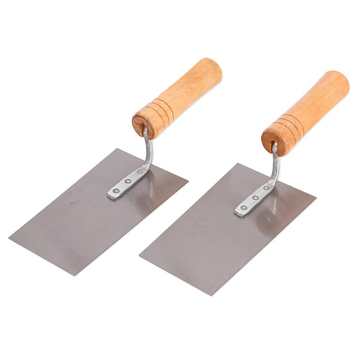 Plastering Trowel, 6x3 Inch/7x4 Inch, Silver