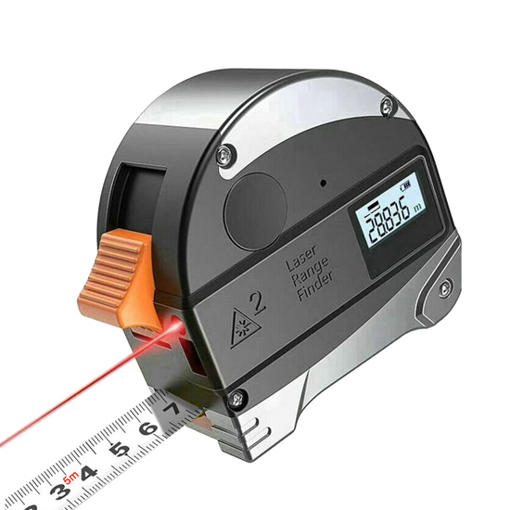 2 in 1 Laser Rangefinder, 5m Tape & 40m Laser Measure