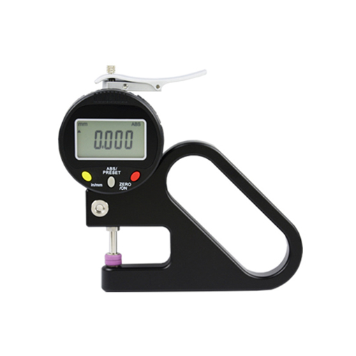 High Precision Digital Thickness Gauge, 30mm Depth, 0.001mm Resolution