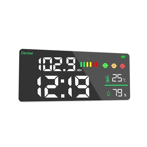 4 in 1 Wall Mounted Sound Level Meter, 30 to 130 dB | Tool.com