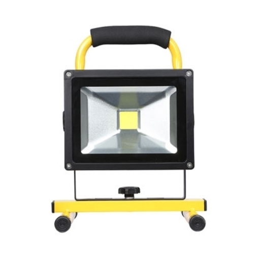 Handheld Adjustable LED Work Light, 20W, Battery Powered
