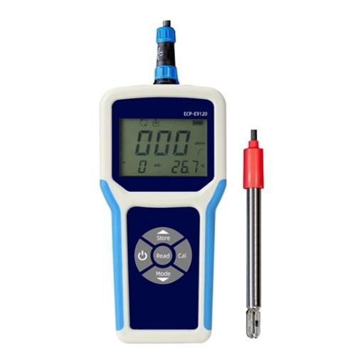 Handheld  Conductivity Meter with EC Probe, 0PH-14PH