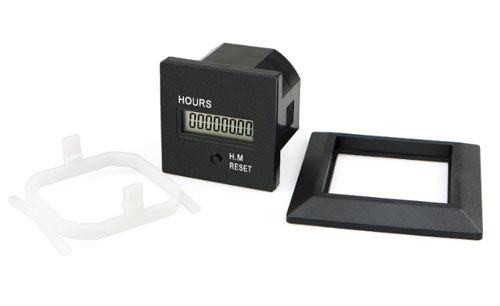 Resettable Digital Hour Meter, AC 100-240V | Tool.com