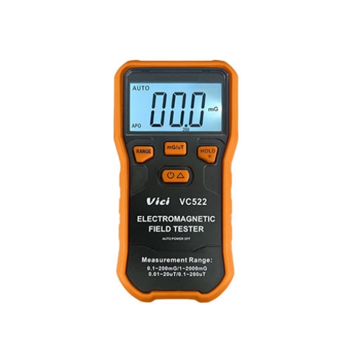 Handheld Digital Gauss Meter, 200/2000mG, 20/200μT