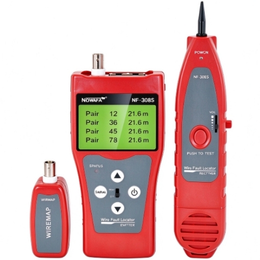 Digital Network Cable Tester With POE＆BNC