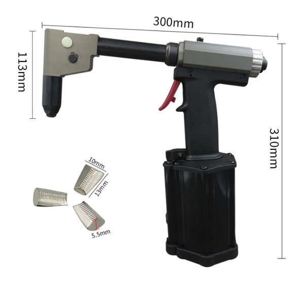 1/4 inch Heavy Duty Air Hydraulic Riveter Dimensions