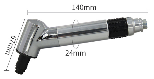 135 degree air pencil grinder size