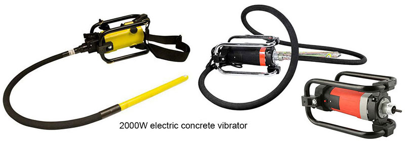 2000w electric concrete vibrator