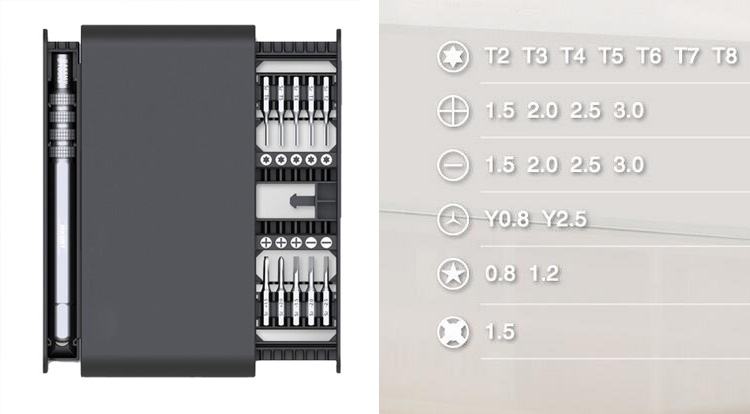 21-in-1 Precision Screwdriver Set Magnetic Bit Model