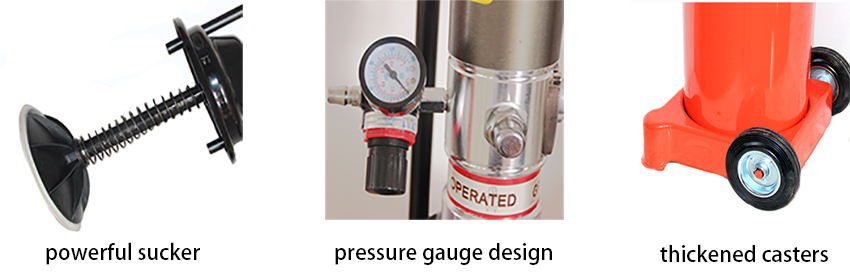 3 gallons air grease pump details