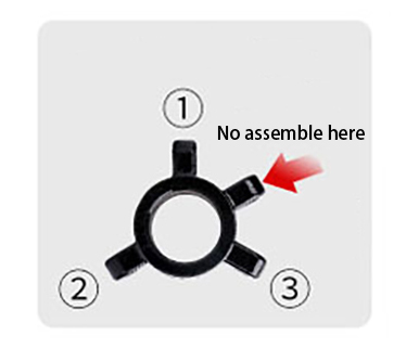 3-Jaw Installation of Hydraulic Bearing Puller